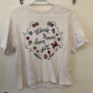 Uniqlo Minnie Mouse t shirt